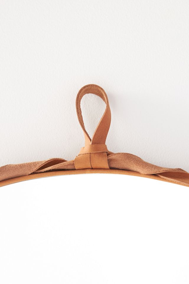 Nayla Leather Mirror #2