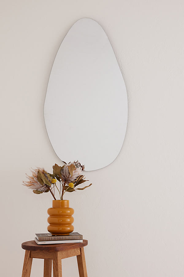 Organic Teardrop Wall Mirror