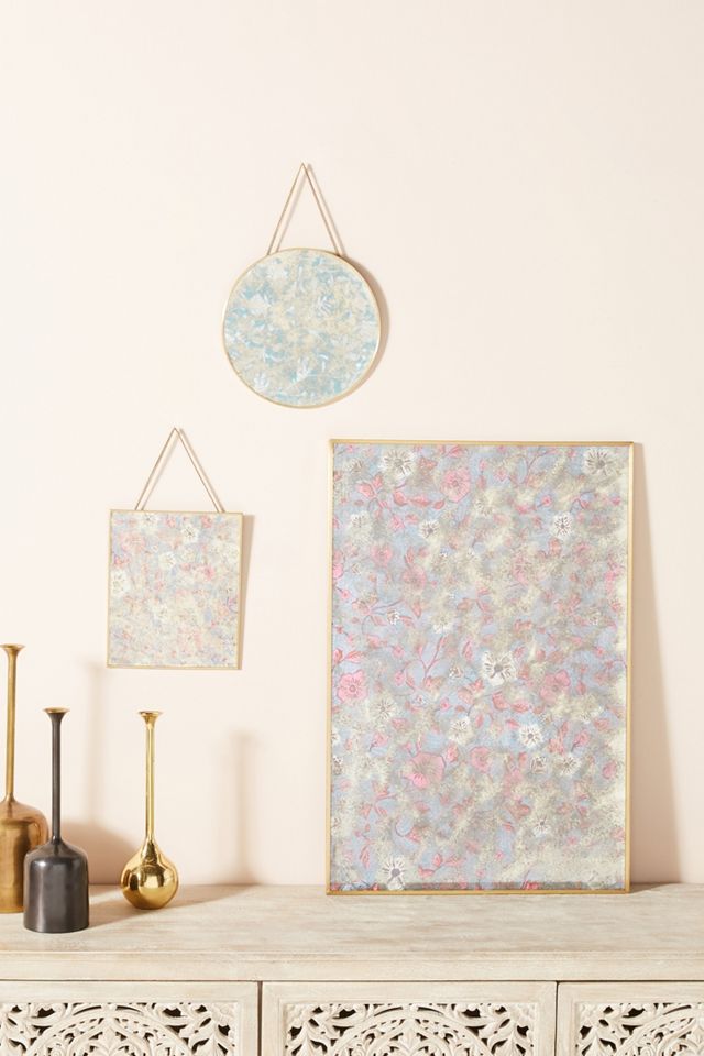Floral-Painted Mirror #1