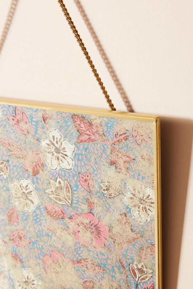 Floral-Painted Mirror #6