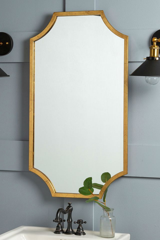 Lina Metal Bathroom Wall Mirror #1