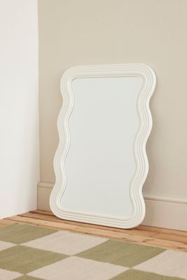 Frances Mango Wood Wiggle Frame Wall Mirror