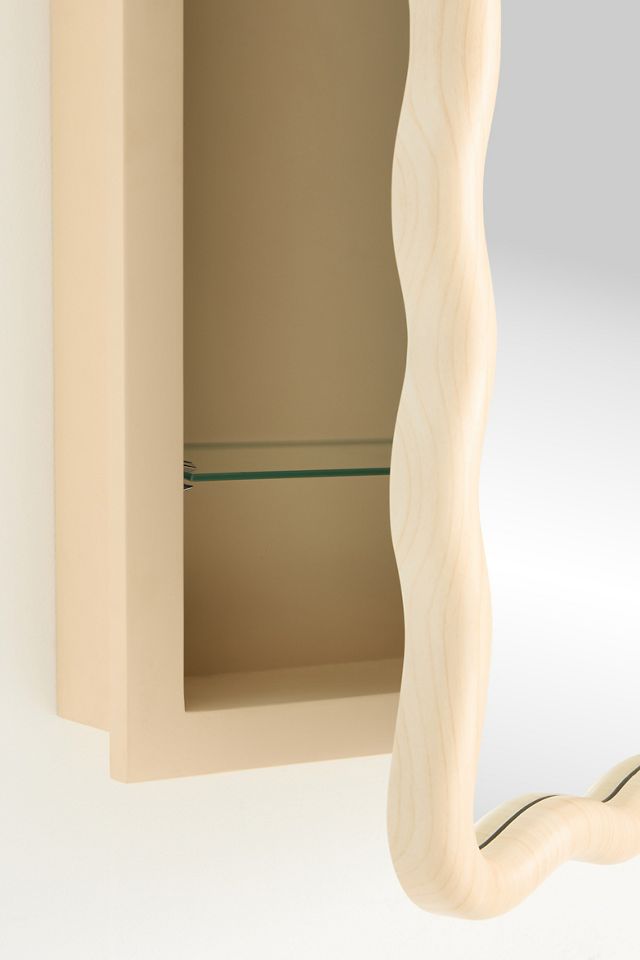 Candace Natural Bathroom Wall Cabinet #2