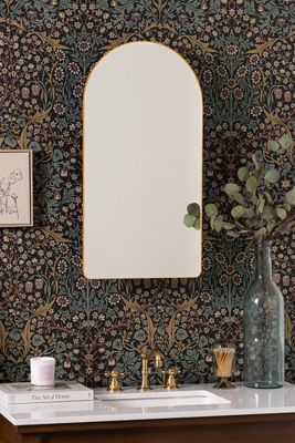 Colca Arch Mirrored Bathroom Wall Cabinet