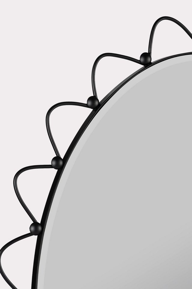 Sienna Wavy Wall Mirror #1