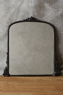 Anthropologie Gleaming Primrose Mirror In Black