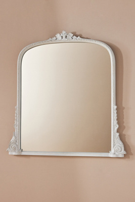 Anthropologie Gleaming Primrose Mirror In White