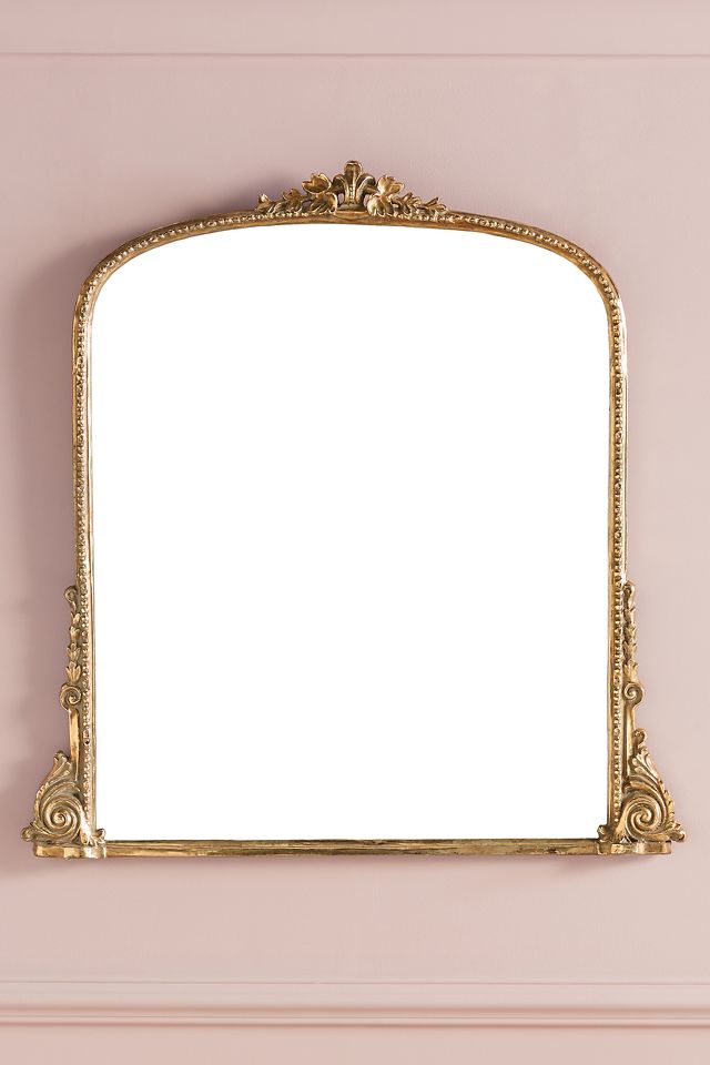 Anthropologie on sale gold mirror