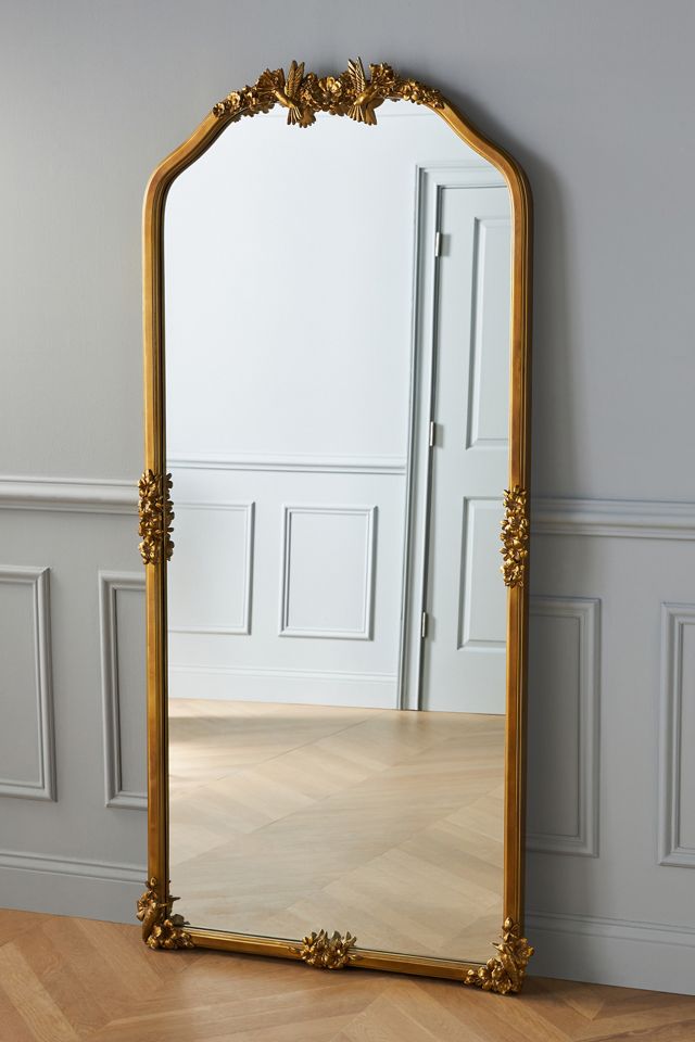 Luisa Brass Hummingbird Mirror #2