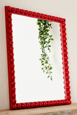 Miroir à bobine en Red chez Anthropologie - Bertola Home Studio - Modalova