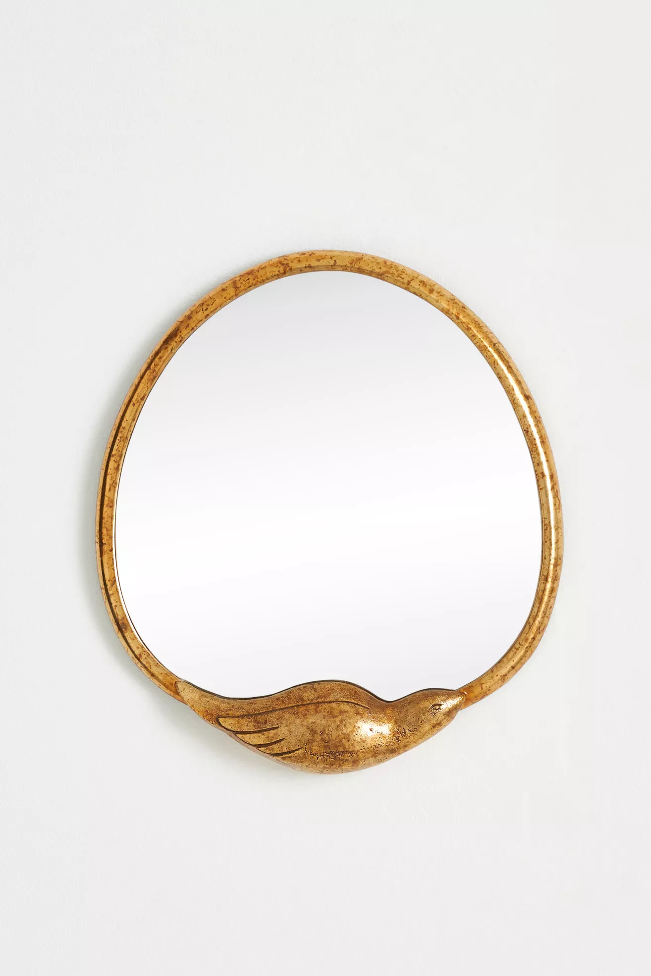 Verne Bird Petite Round Gallery Wall Mirror - thumbnail 2