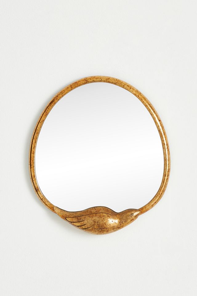 Verne Bird Petite Round Gallery Wall Mirror #1
