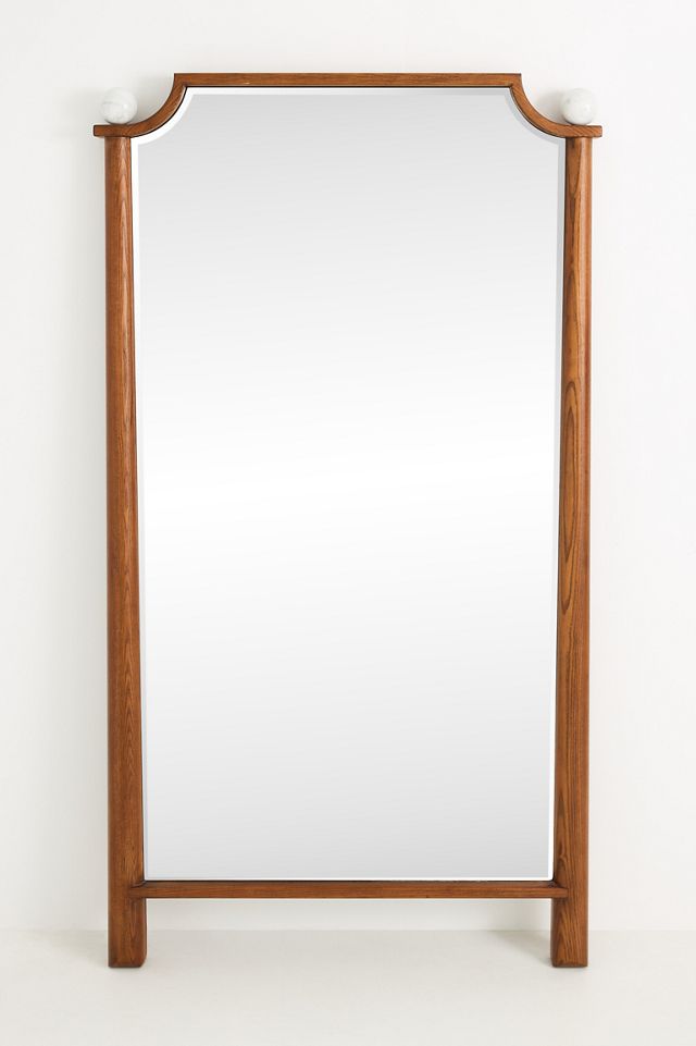 Perry Wooden Stone Mirror #4