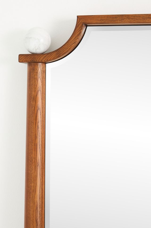 Perry Wooden Stone Mirror #5
