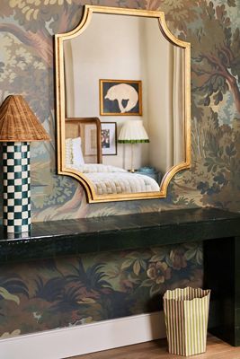 Joslyn Gilded Finish Mirror