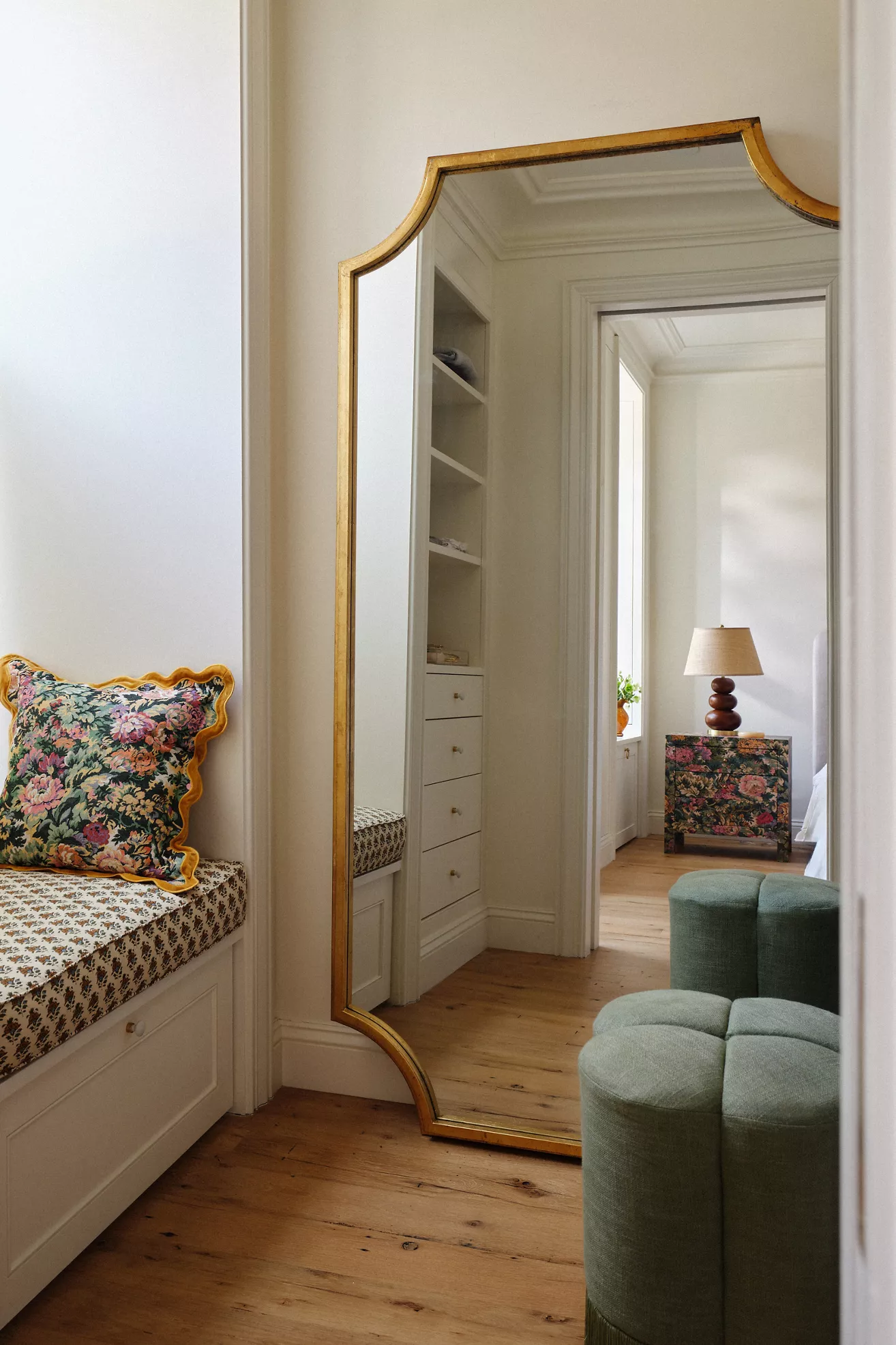 Joslyn Gilded Finish Mirror