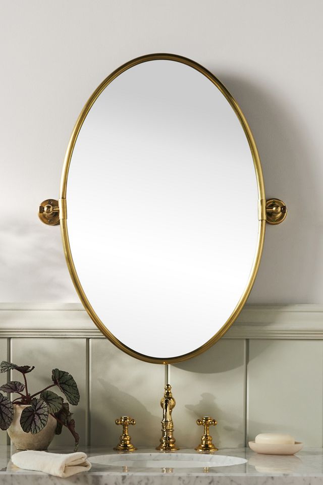 Burnish Brass Mirror #5