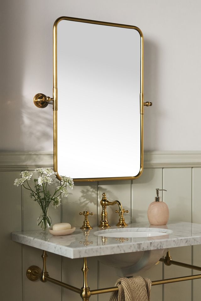 Burnish Brass Mirror #2
