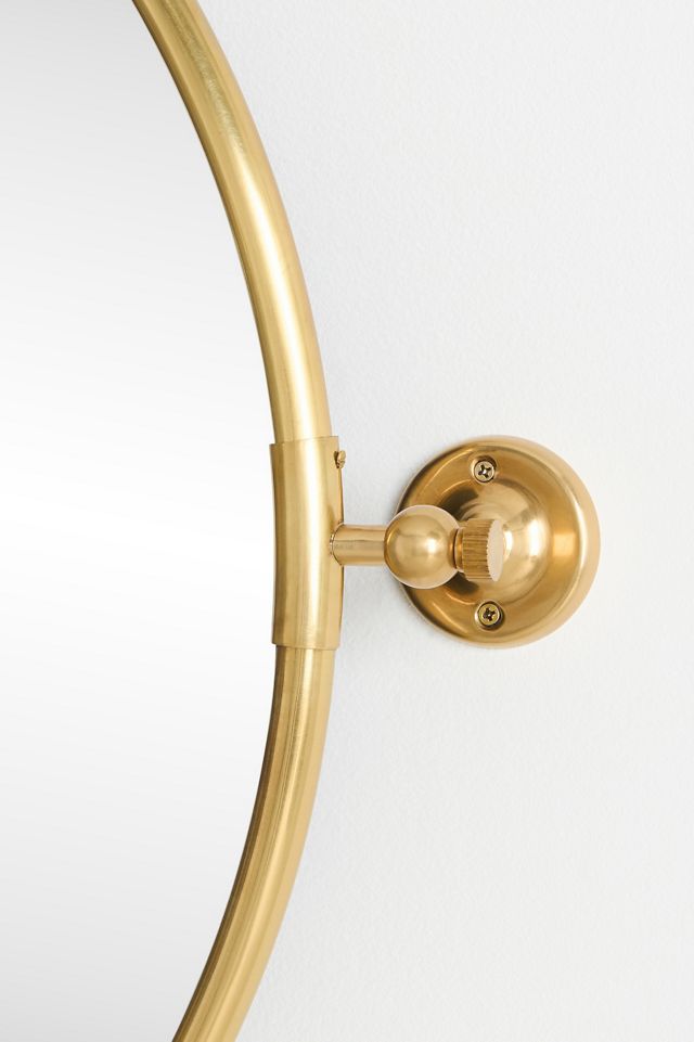 Burnish Brass Mirror #8