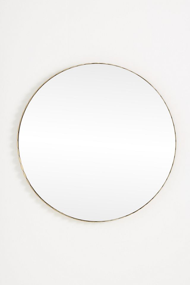 Jules Scalloped Metal Mirror #4