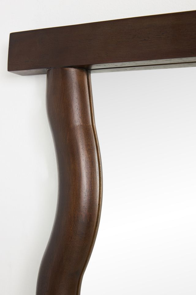 Livia Scalloped Wooden Mirror #2