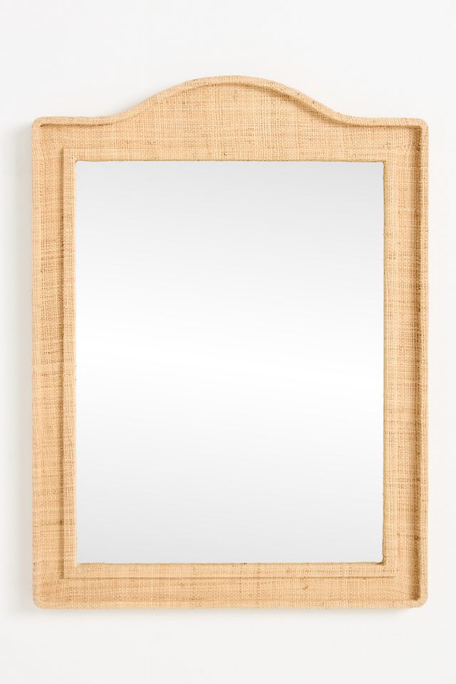 Hilltop Raffia Arch Wall Mirror #1