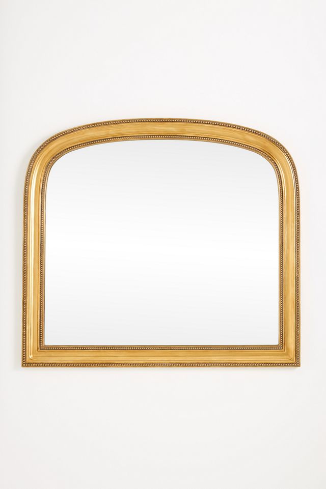 The Gleaming Louie Beaded Arched Mirror #1