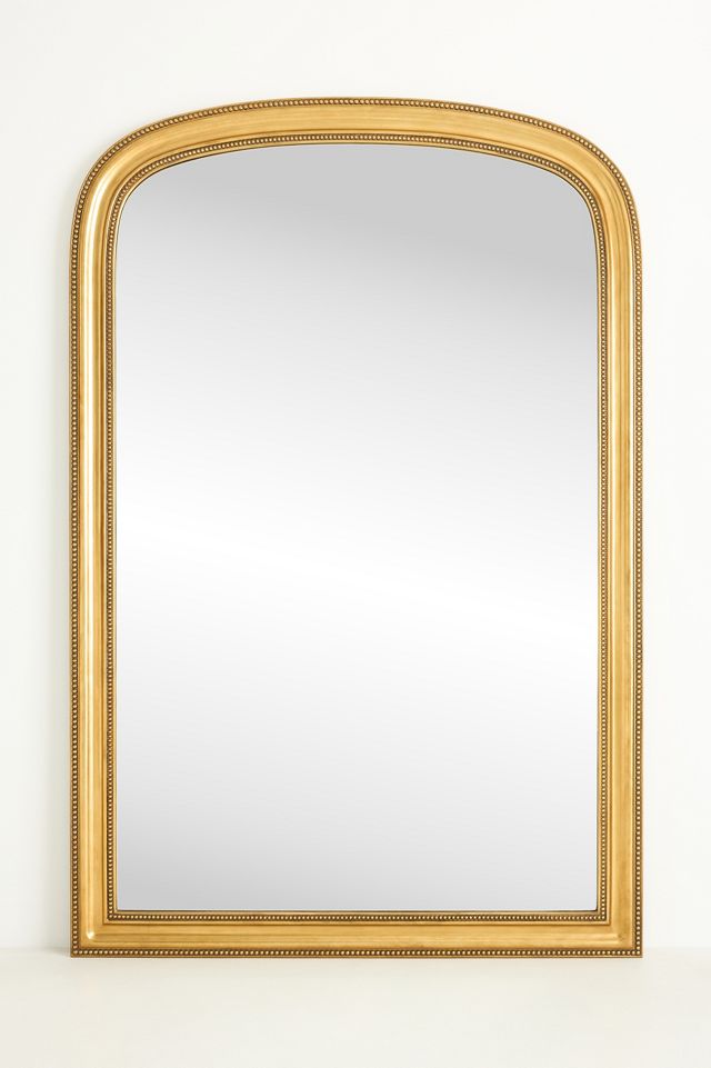 The Gleaming Louie Beaded Arched Mirror #4