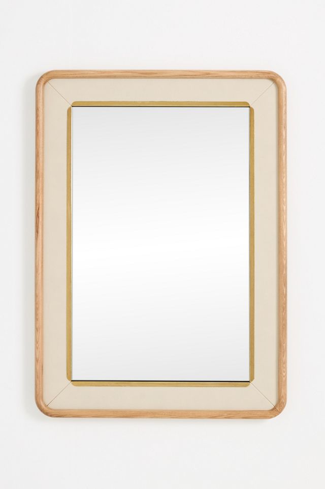 Monza Faux-Leather Mirror #4