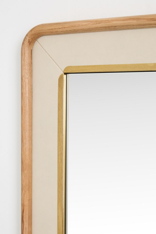 Monza Faux-Leather Mirror #5