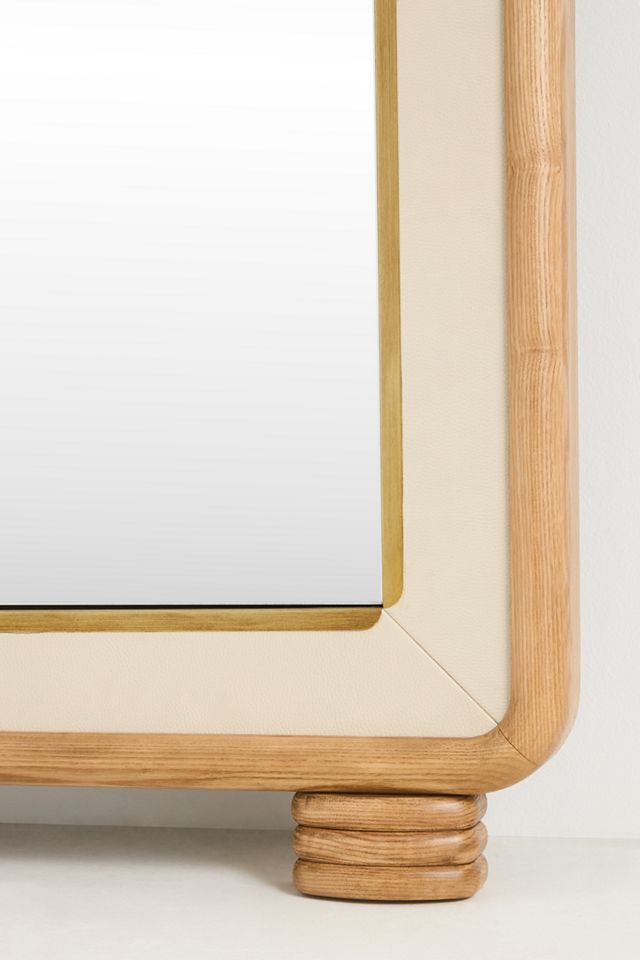 Monza Faux-Leather Mirror #6