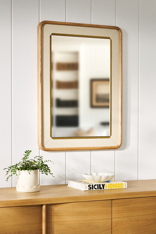 Monza Faux-Leather Mirror #3