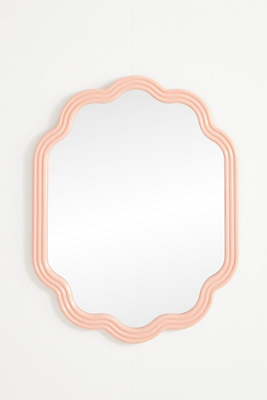 Anthropologie Clara Wood Mirror