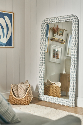 Jodi Upholstered Fabric Mirror
