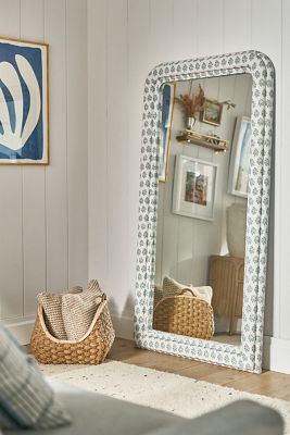 Jodi Upholstered Fabric Mirror