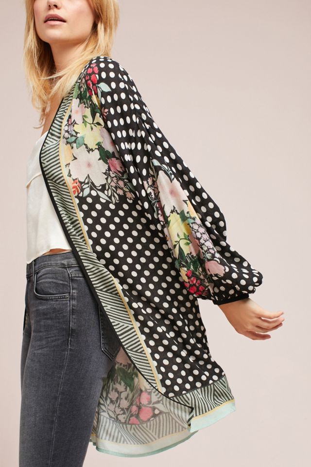 Scarlett Polka Dot Kimono #2
