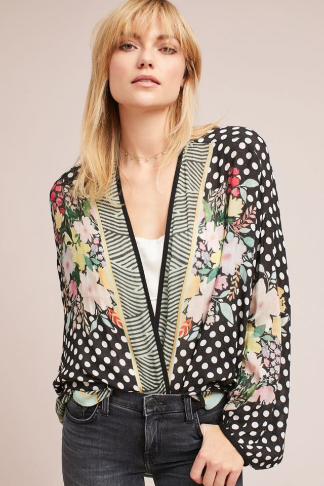 Scarlett Polka Dot Kimono #4