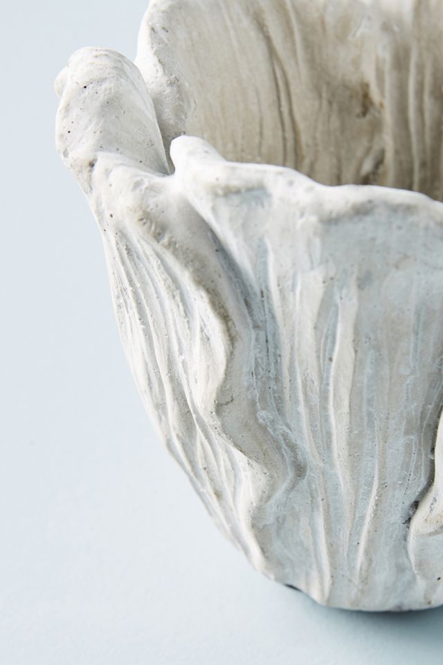 Cement Tulip Pot #1