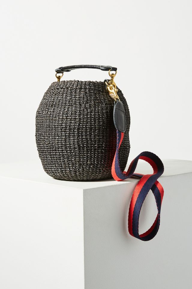 Clare V. Woven Basket Bag