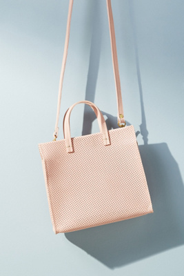 Clare V. Simple Perforated Tote Bag | Anthropologie