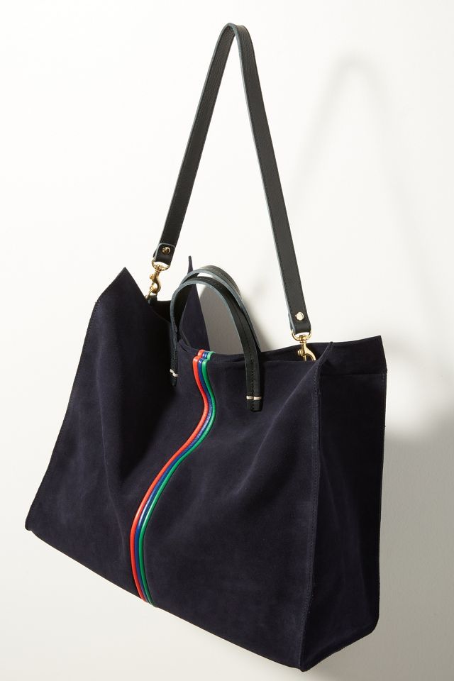 Clare V. Simple Striped Tote Bag