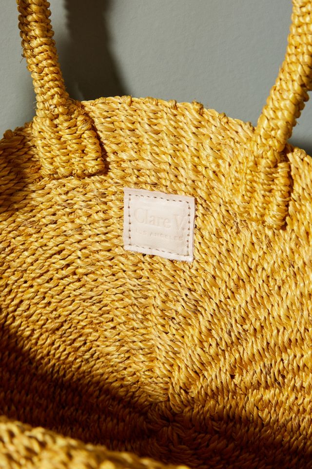 かごバッグ/ストローバッグ CLARE VIVIER Alice Maison Tote Clare V. Alice Circle Bag | Anthropologie