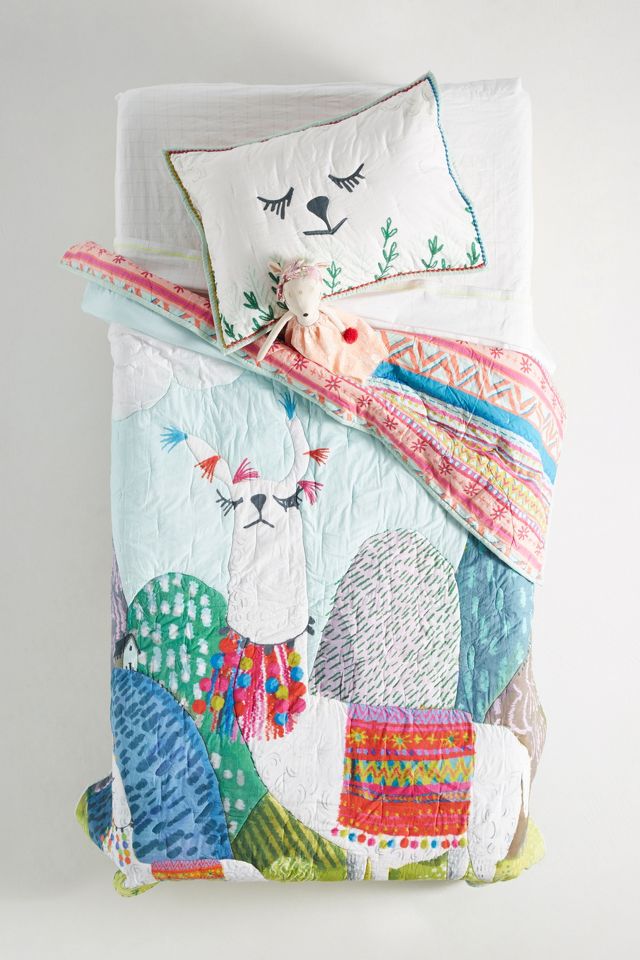 Anthropologie kids bedding sale