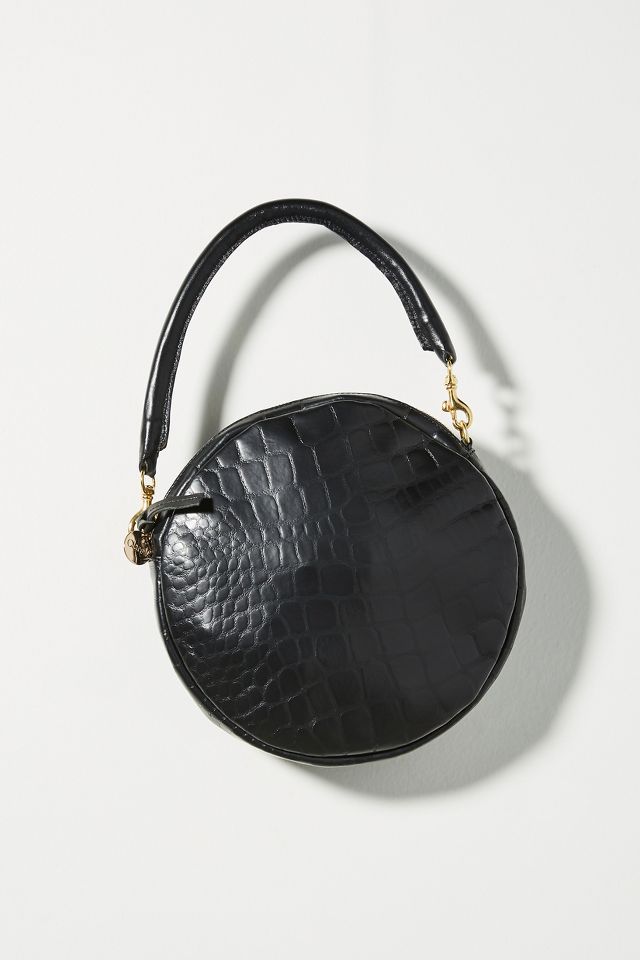 Clare V. Leather Circle Bag