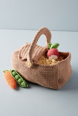 Farmer's Market Veggie Rattle Set
