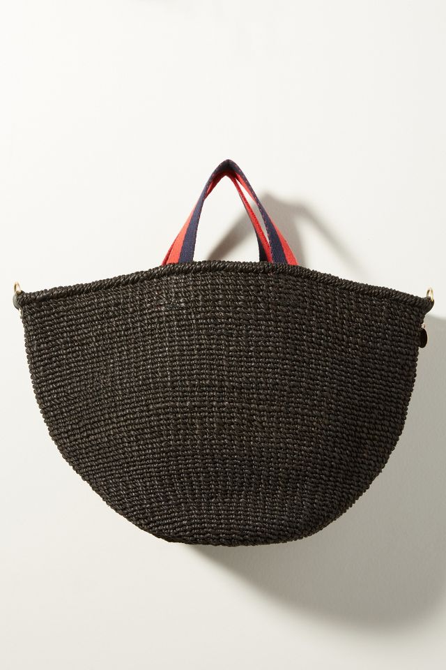 Clare V. Raffia Tote