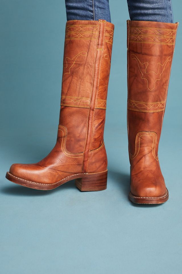 Frye Stitched Campus Boots #1