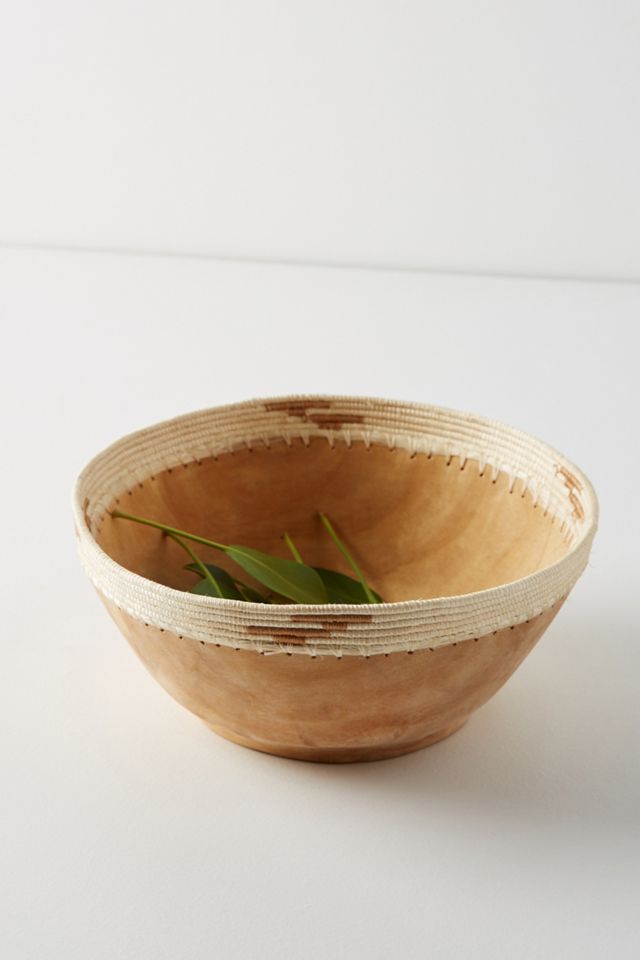 Sisal-Wrapped Decorative Bowl #2