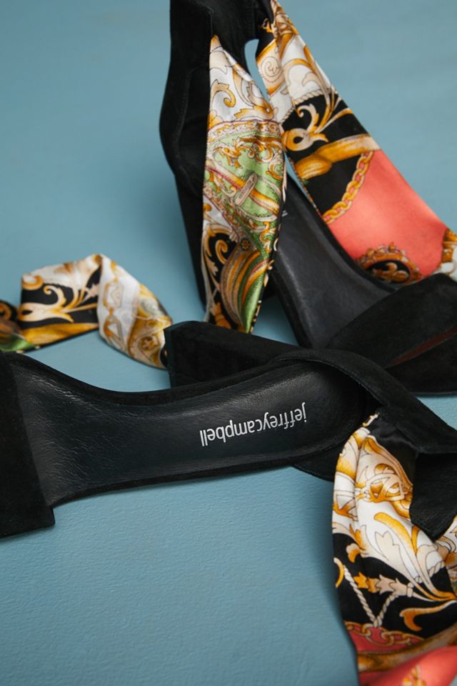 Jeffrey Campbell Lindsay Scarf Heels #1