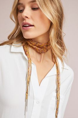 Wilma Skinny Scarf Anthropologie